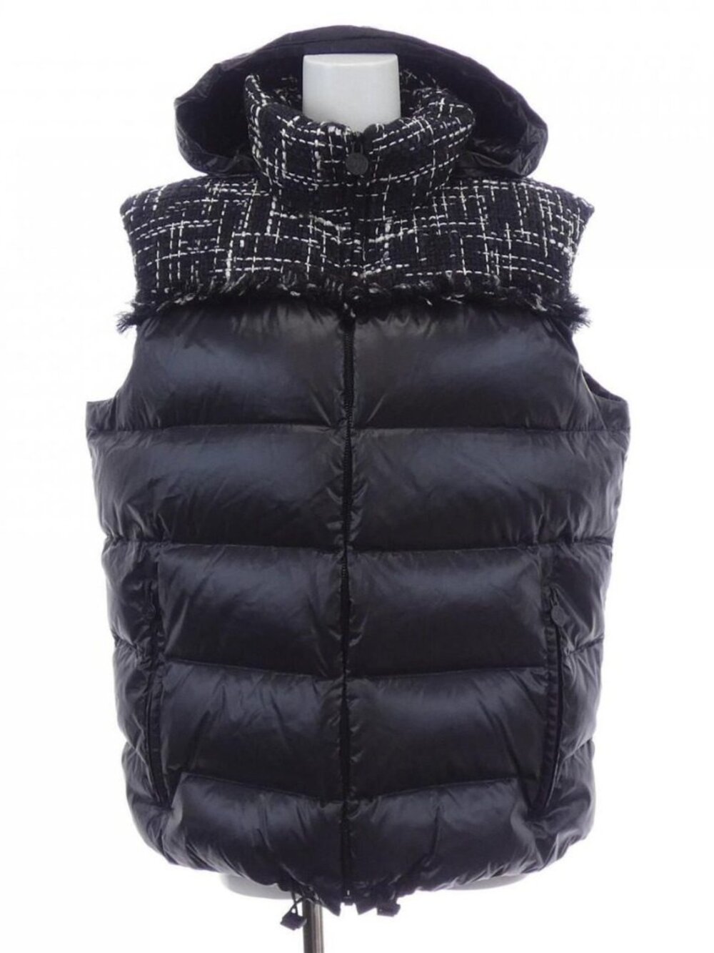 Chanel Down Vest Black